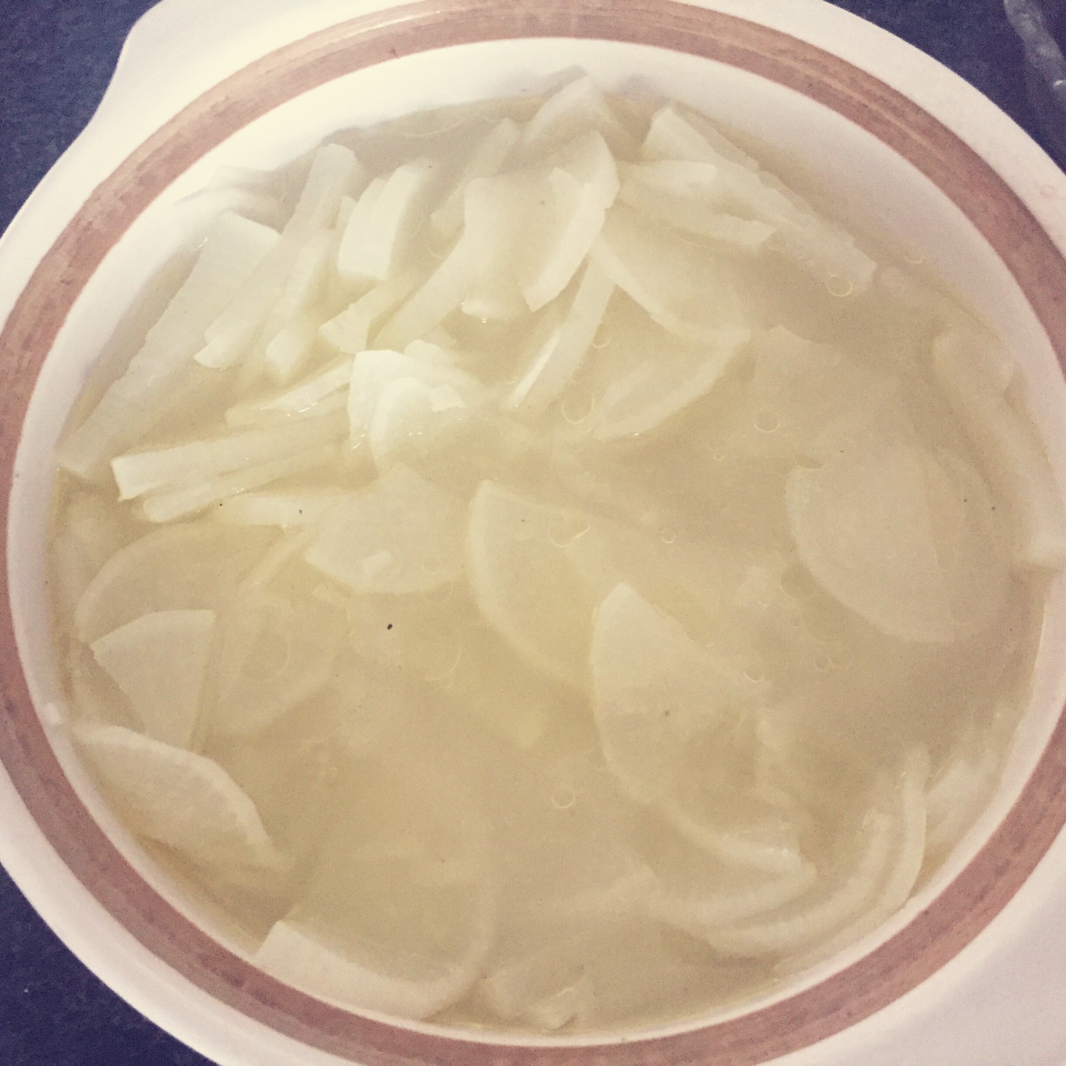 鸡汁萝卜片