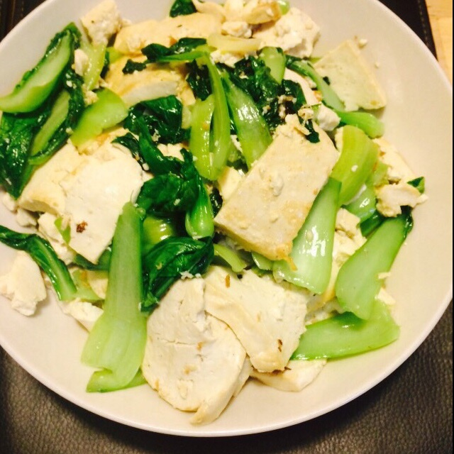 青菜豆腐