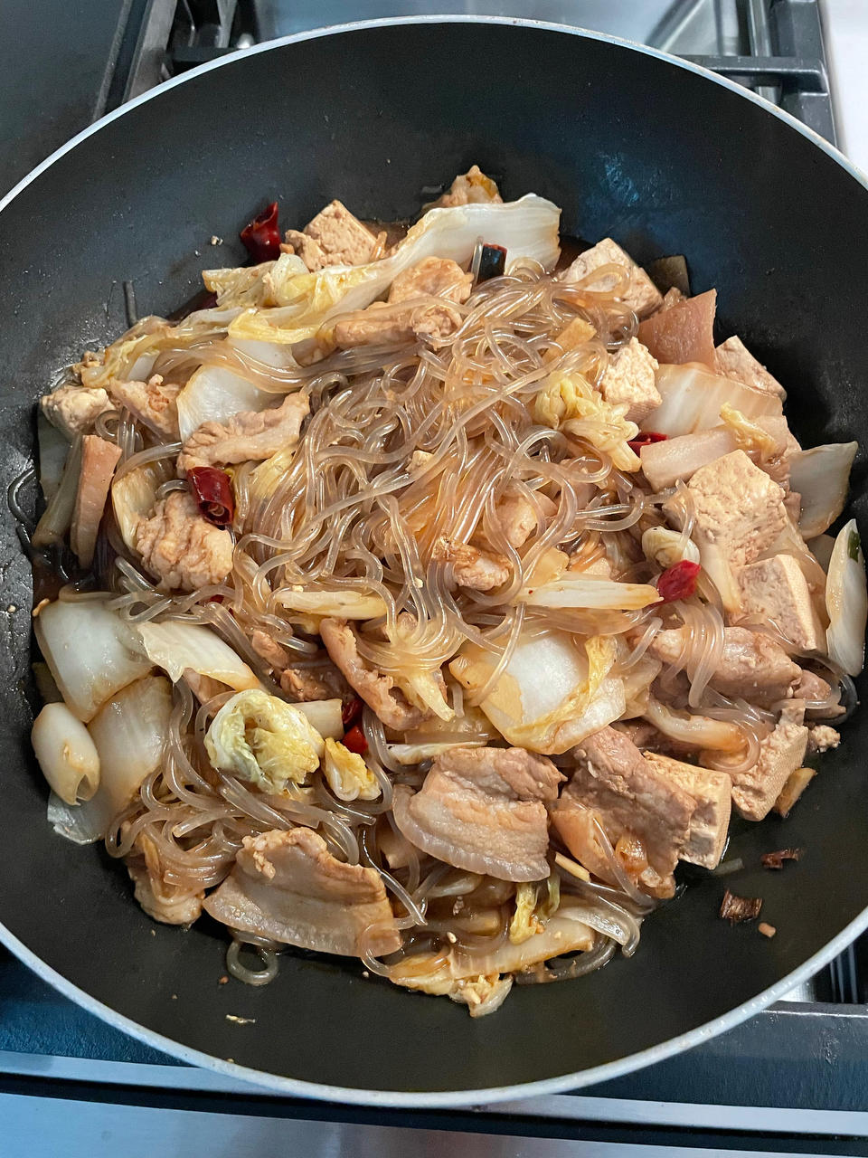 冬季最爱的家常菜！大白菜炖大豆腐或干豆腐