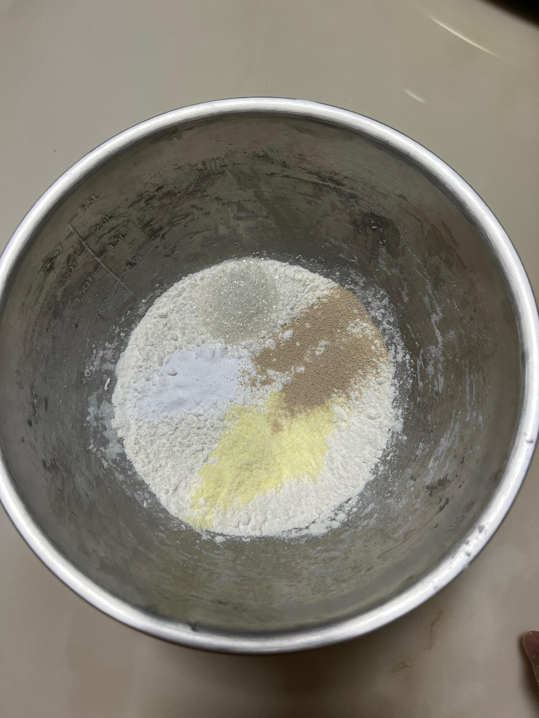 纯奶手撕吐司的做法 步骤1