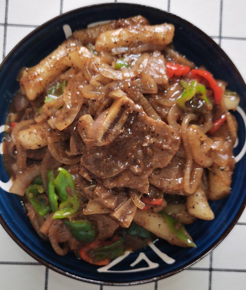 黑椒牛仔骨