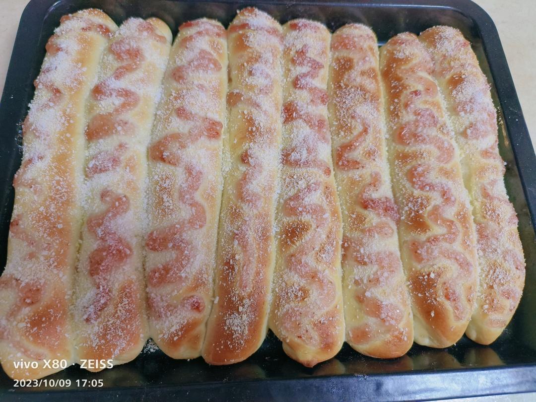 蓝莓椰蓉排包