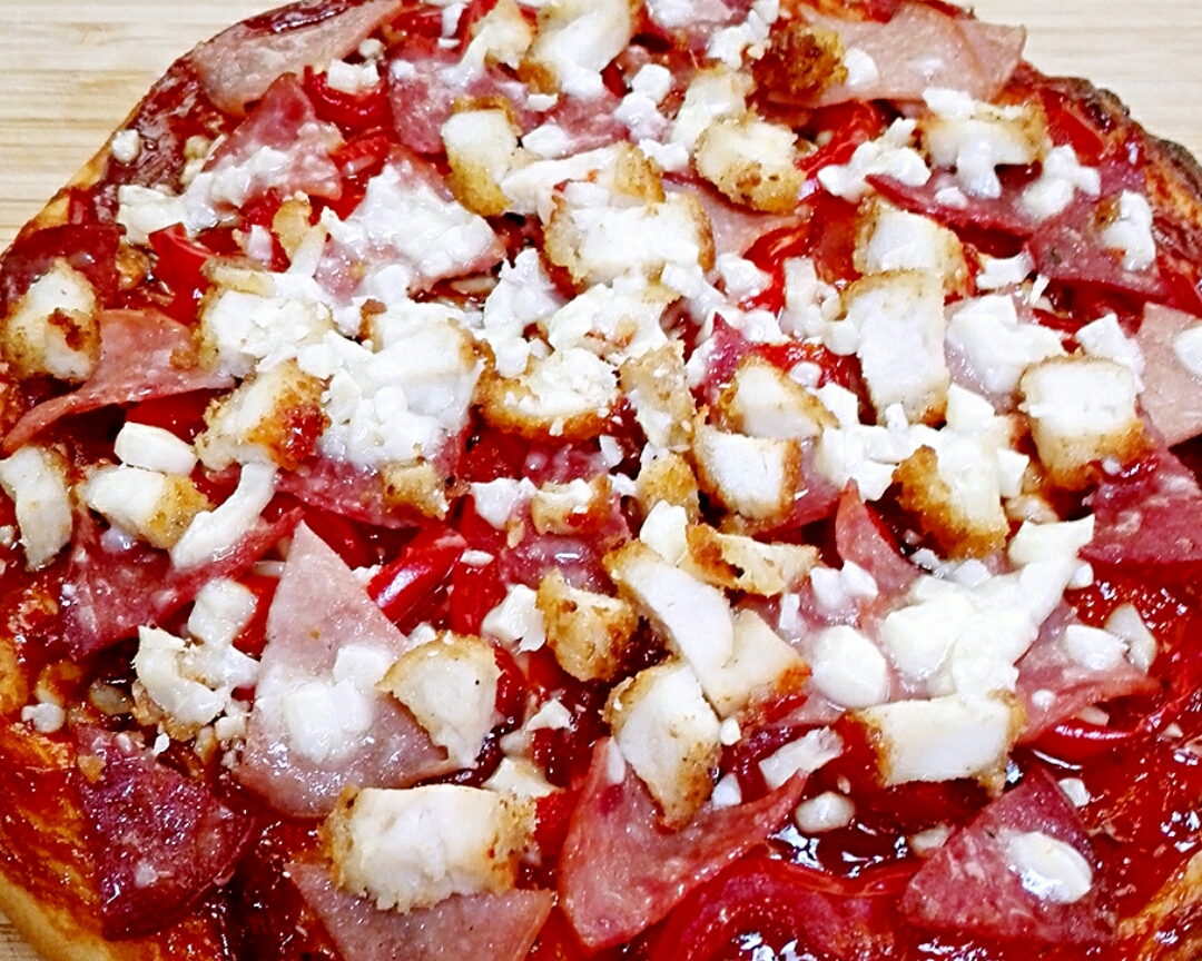 红艳浓郁披萨的做法
