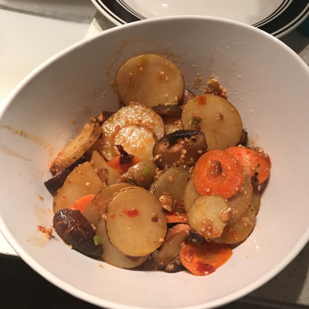 干锅土豆片