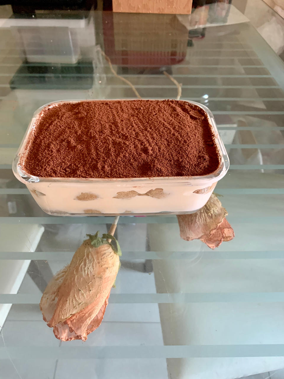 在欧洲学会的经典版提拉米苏