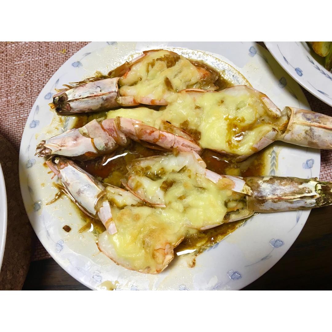 蒜蓉粉丝蒸大虾