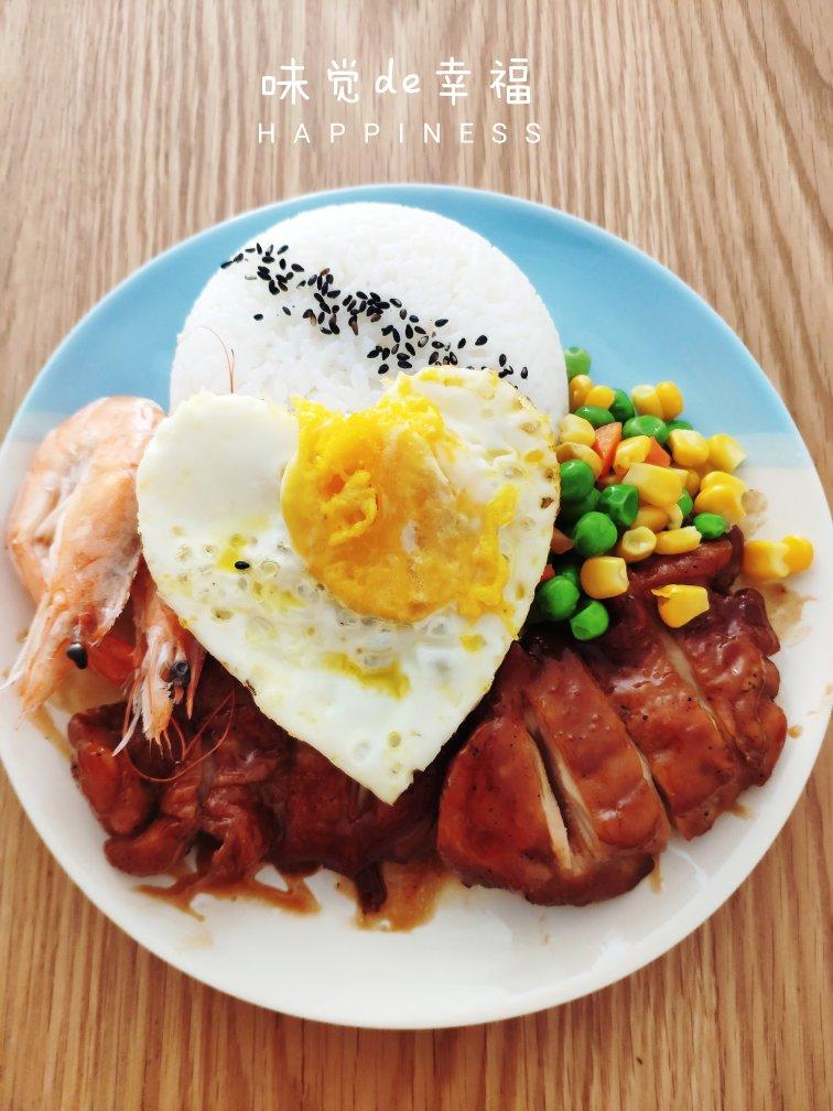 照烧鸡腿饭 （配照烧汁做法）