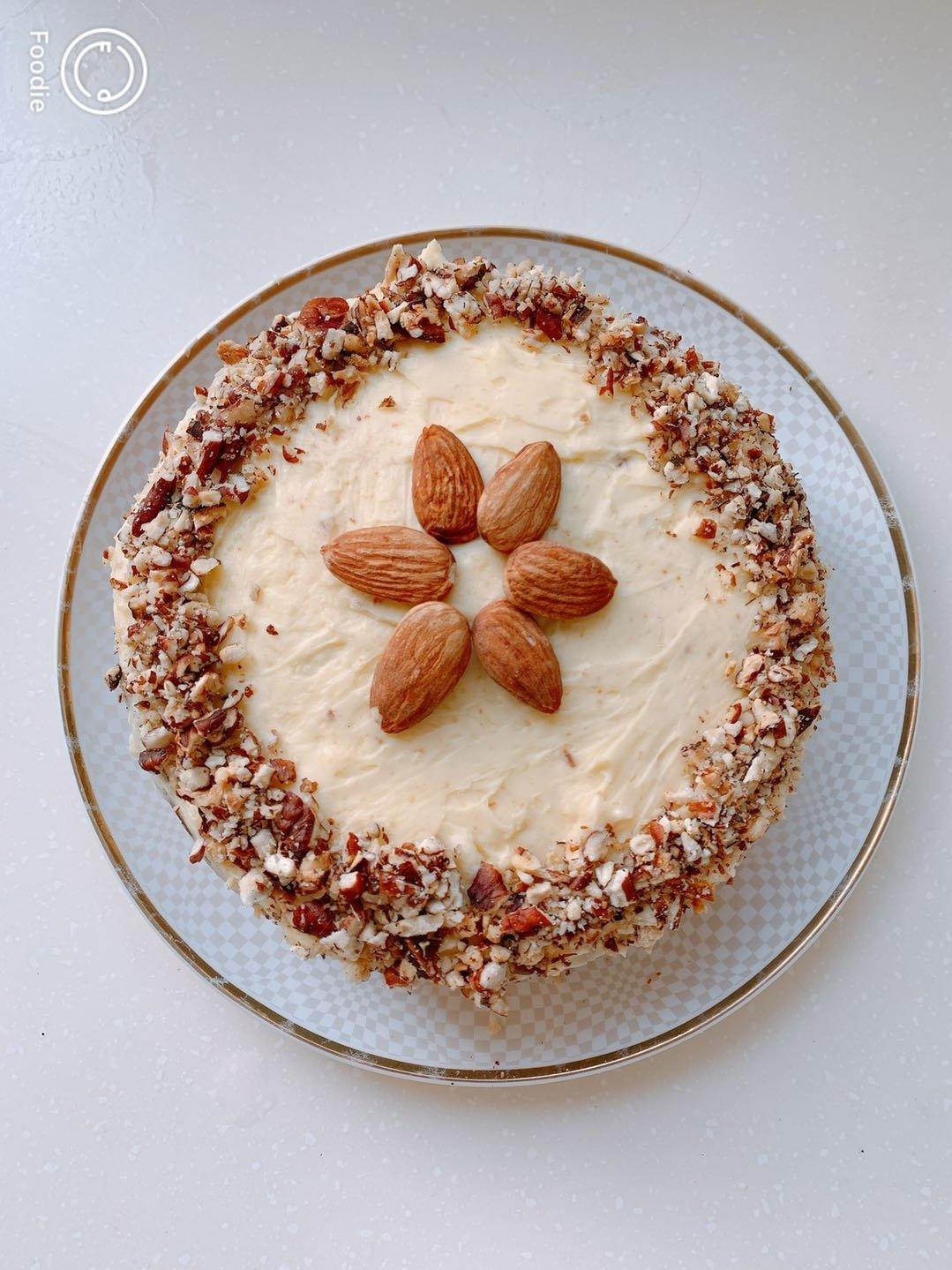 【曼达小馆】下午茶系列：胡萝卜蛋糕