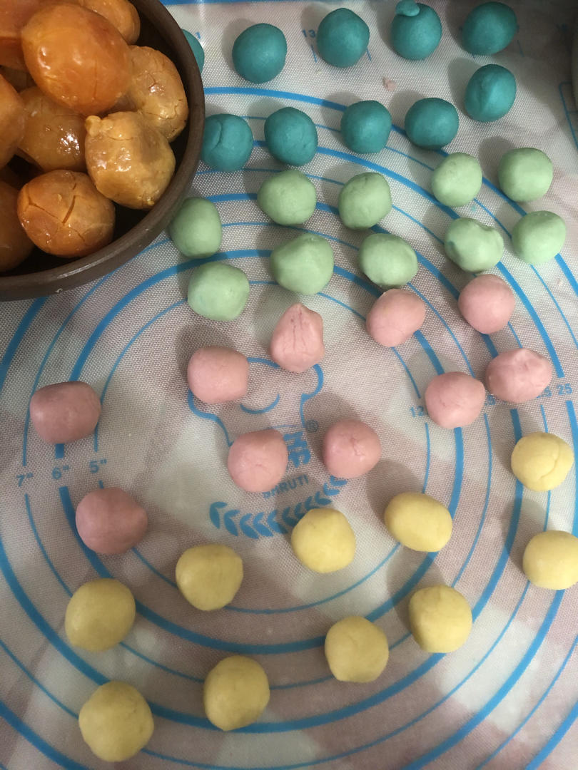 🌈免揉，免松弛，超高颜值小马宝莉彩虹蛋黄酥（含详细操作视频）