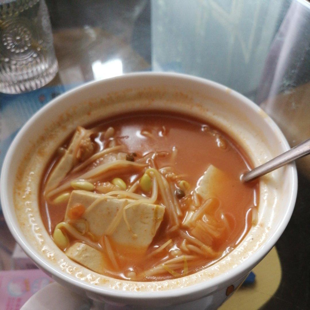 韩国泡菜豆腐汤