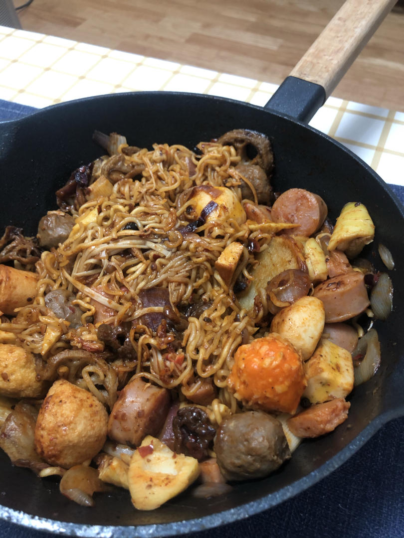 超简单下饭菜🍒火锅底料版麻辣香锅