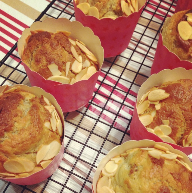 快手香蕉纸杯蛋糕