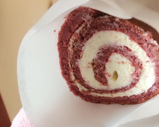 红丝绒蛋糕卷（无色素）的做法