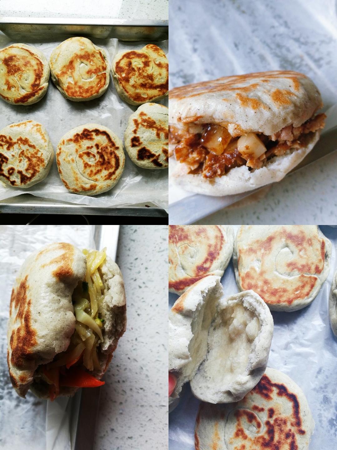 肉夹馍(白吉馍的制作)