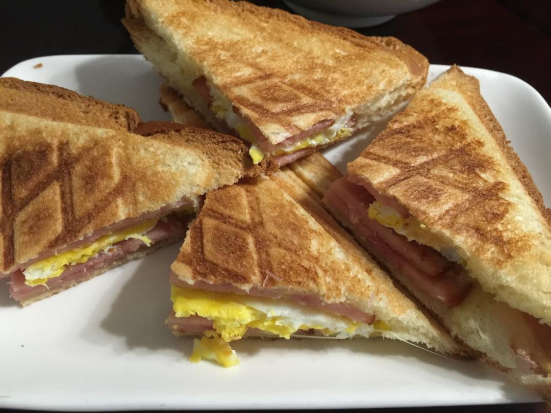 上班族👩‍💼自制早餐三明治🥪