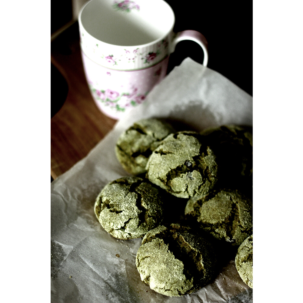 抹茶奶酪巧克力曲奇 Matcha Cream Cheese Choc Cookies
