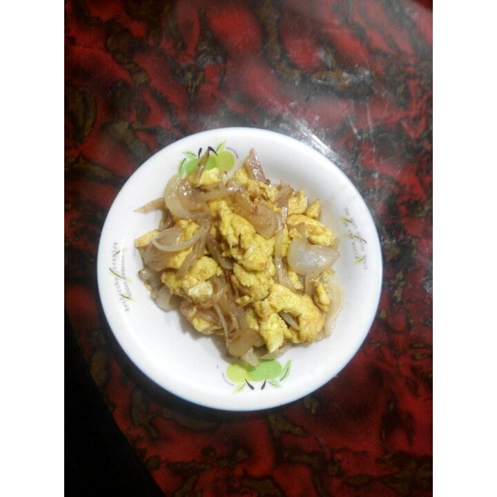 洋葱炒鸡蛋