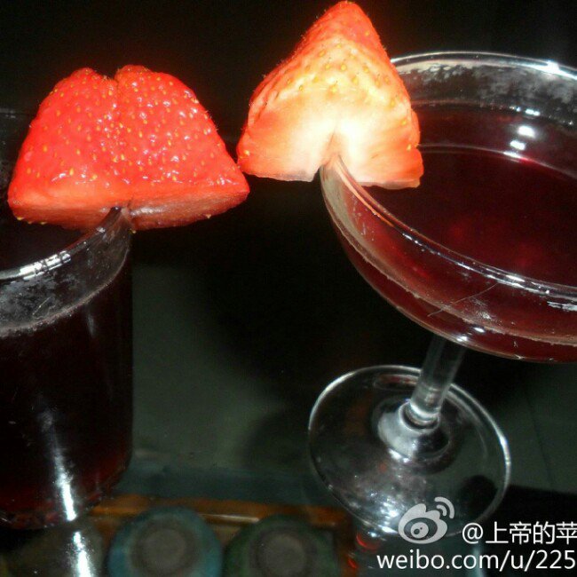 果香热红酒