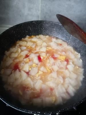 西红柿鸡蛋面片的做法 步骤8