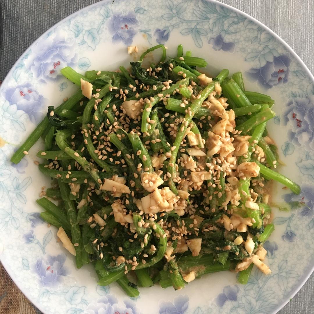 麻酱茼蒿