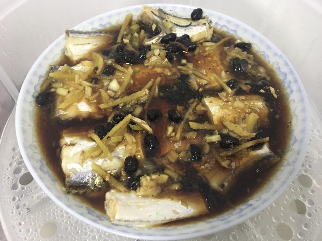 豆豉蒸带鱼