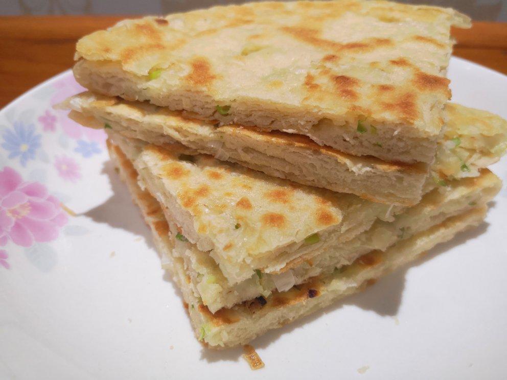 发面葱油饼