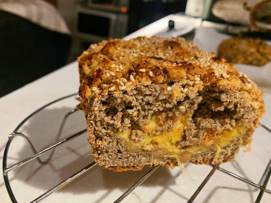 肉松快手面包丨健康·烘焙