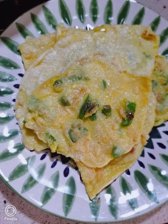 葱花鸡蛋饼