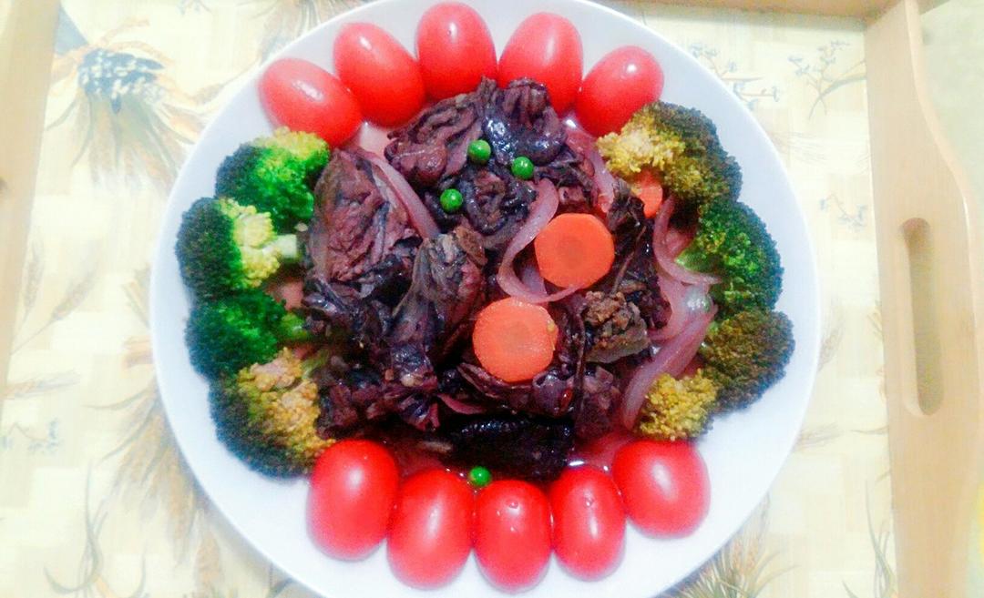 法国红酒烩鸡coq au vin