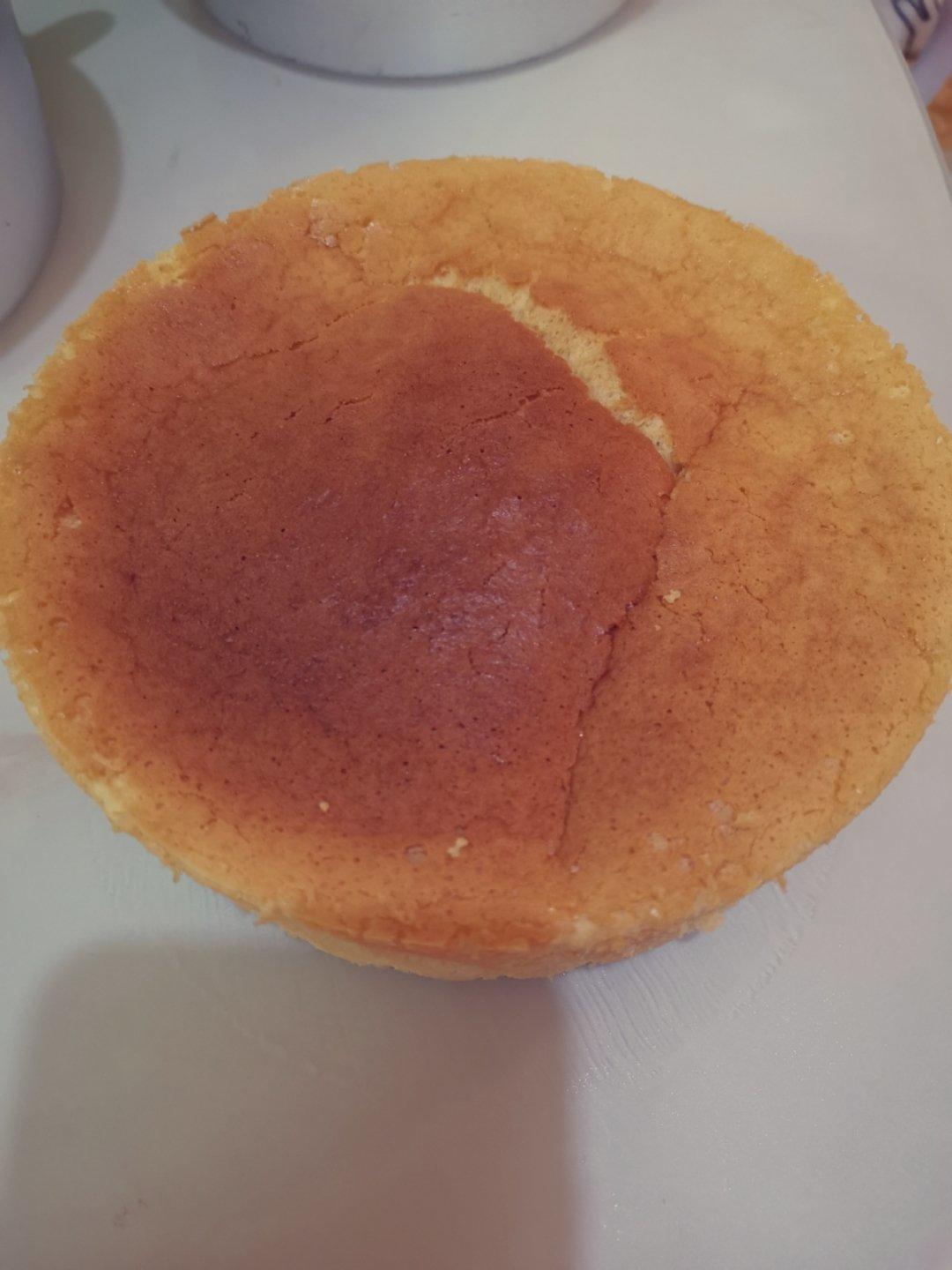 超简单@松软芝士片蛋糕