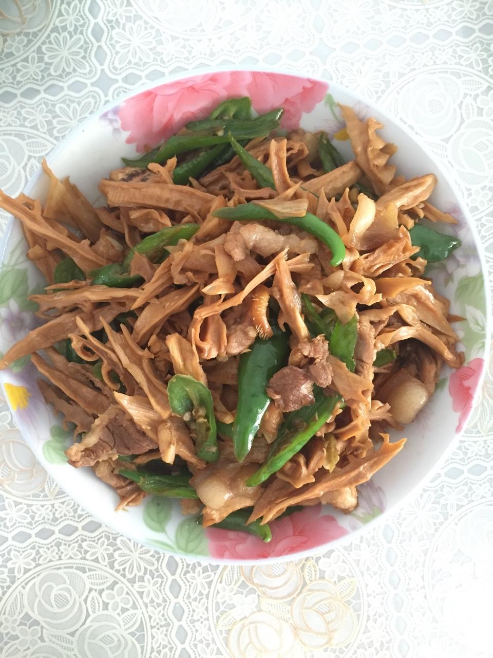 笋干炒肉