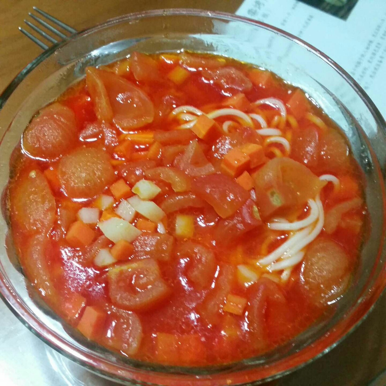番茄土豆拌面