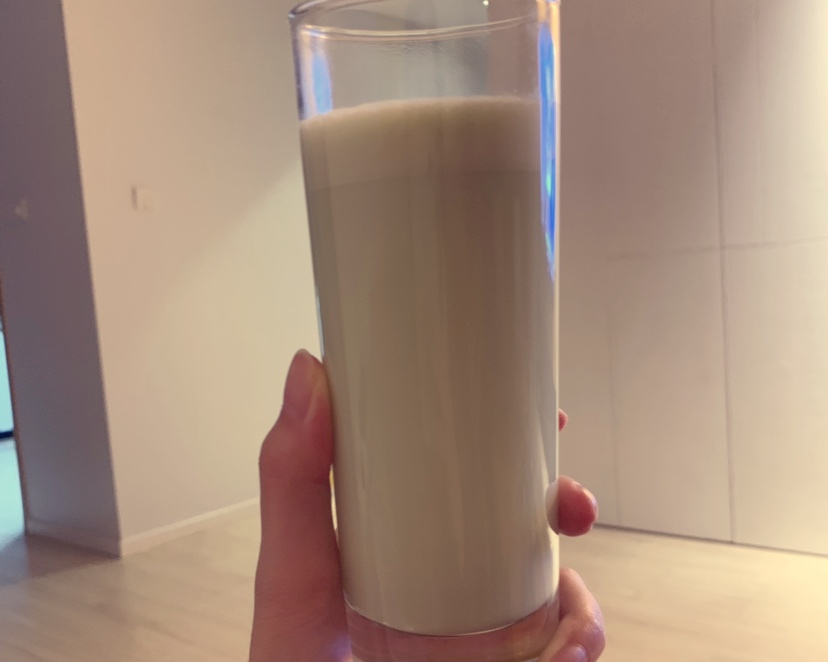 【减肥夜宵】抹茶牛奶/花生牛奶的做法