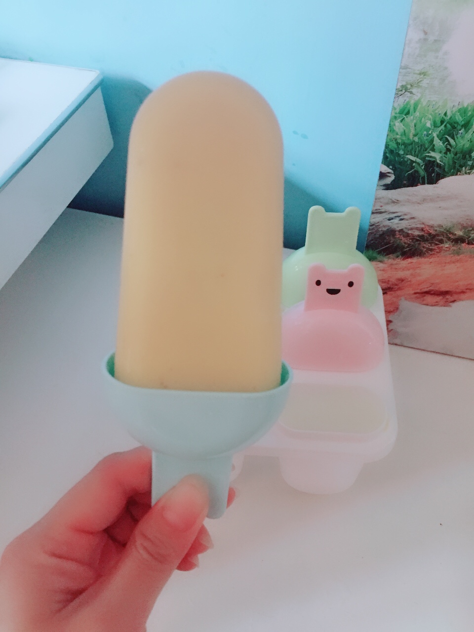自制芒果酸奶冰棒的做法