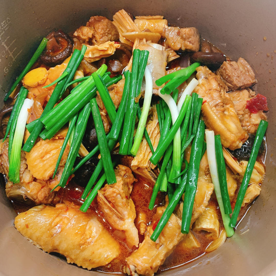 鲍鱼鸡翅煲（家庭版）