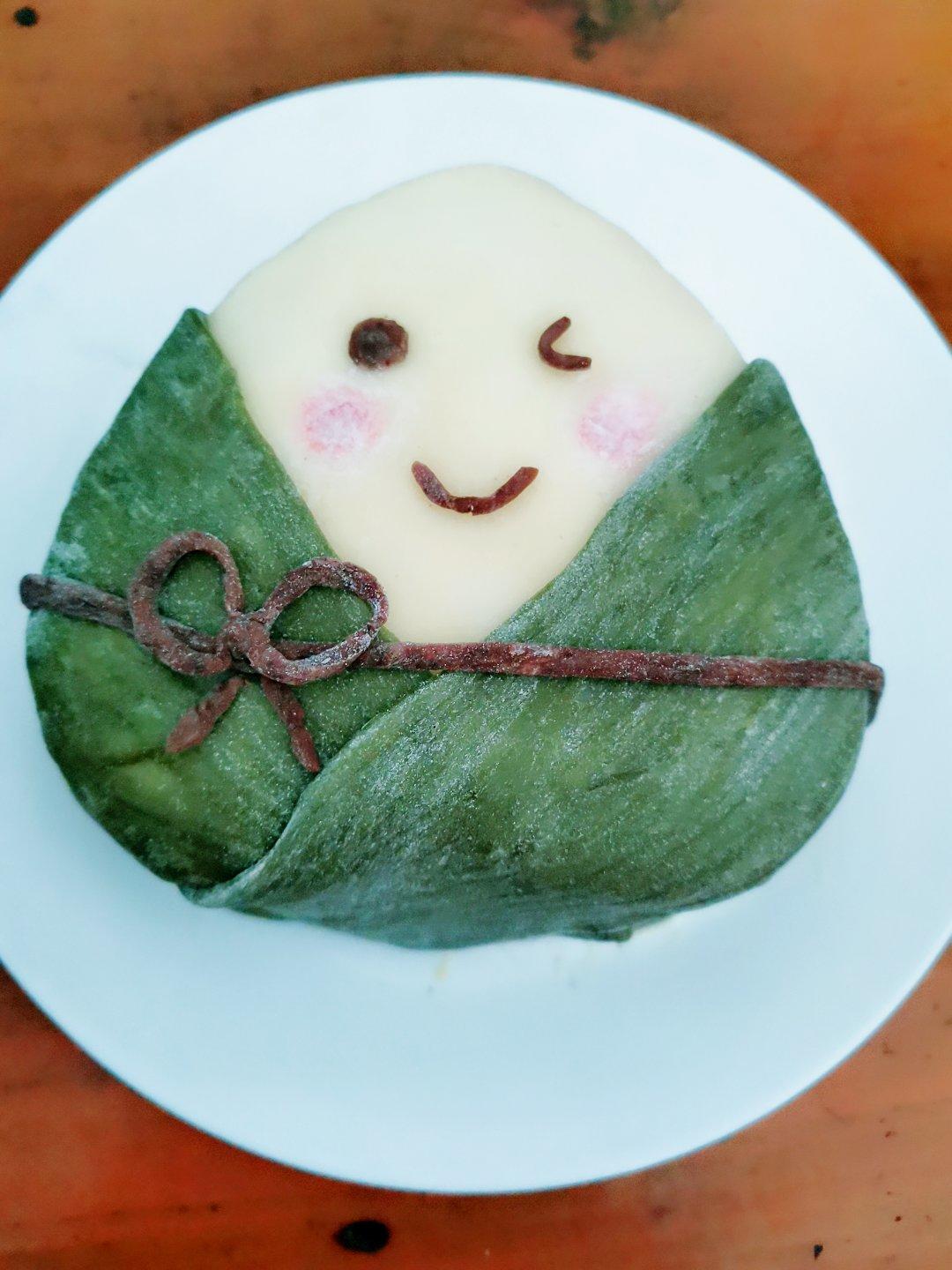 雪媚娘粽子造型蛋糕