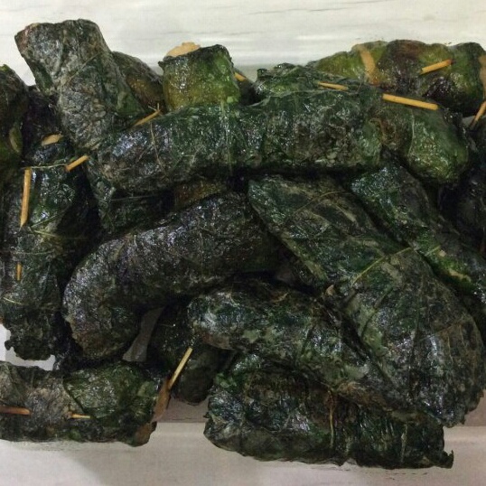 香煎假蒌肉卷