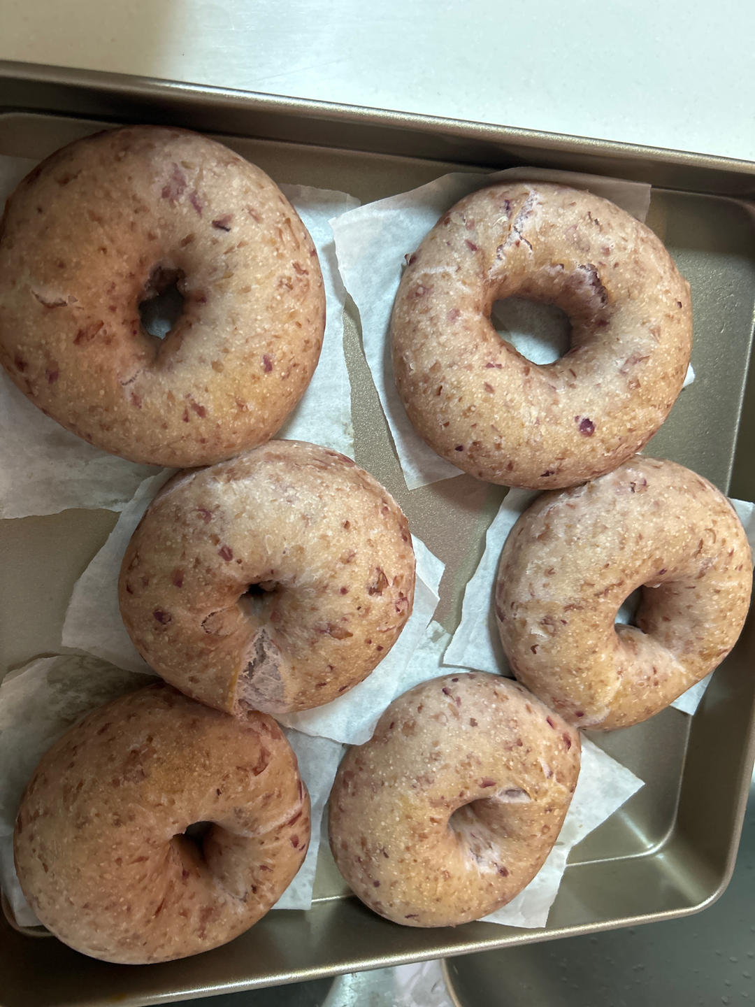 玫瑰乳酪贝果「黑糖玫瑰贝果」