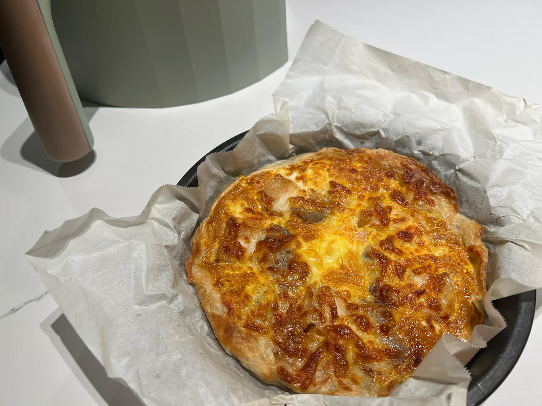 手抓饼芝士披萨