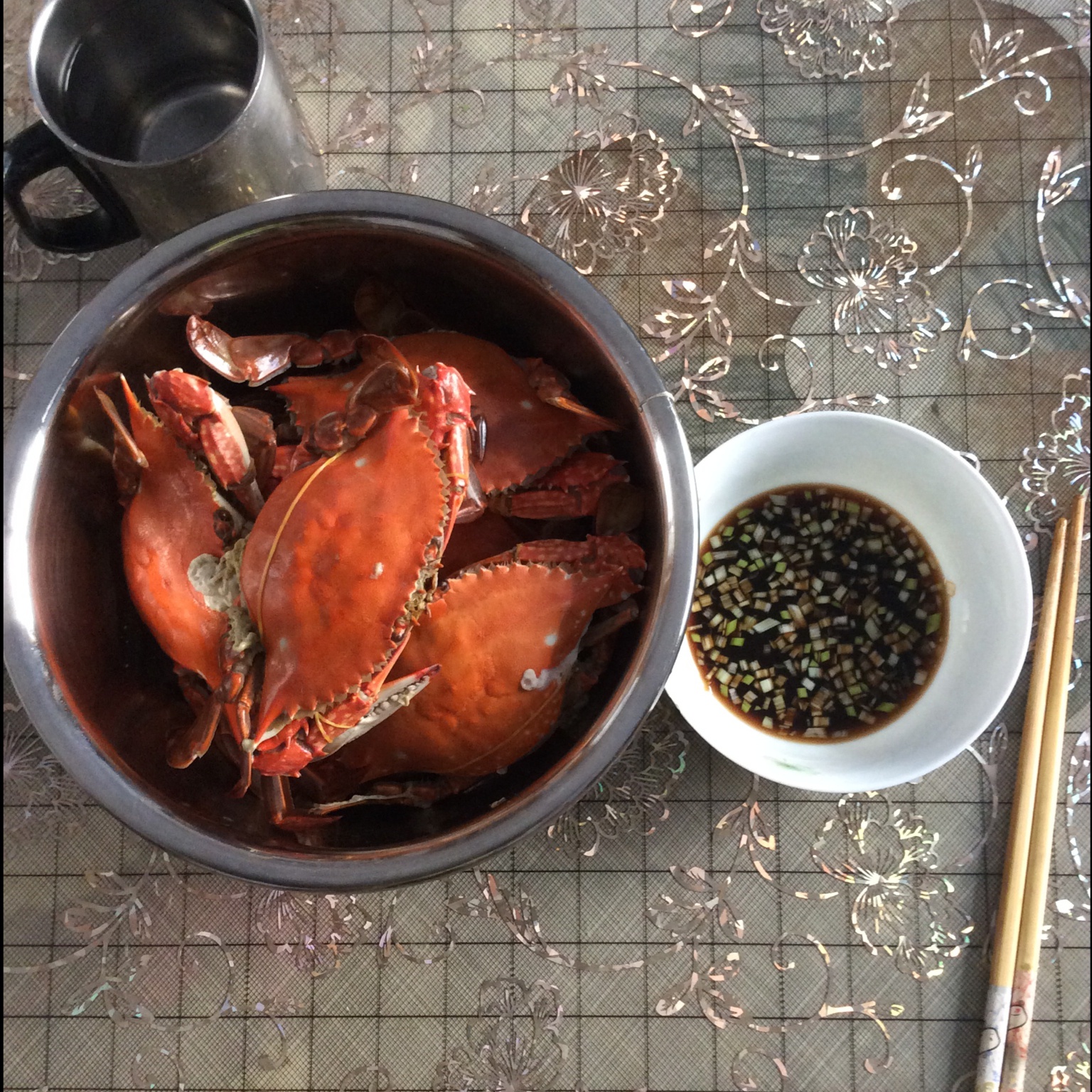 清蒸梭子蟹