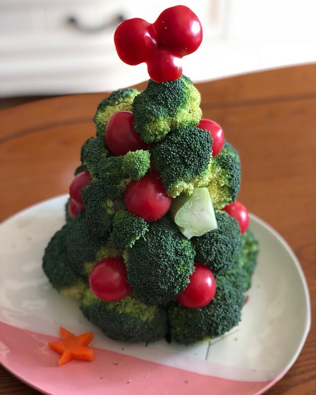 rubymen做的西兰花圣诞树