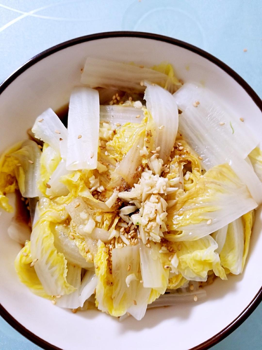 响油白菜