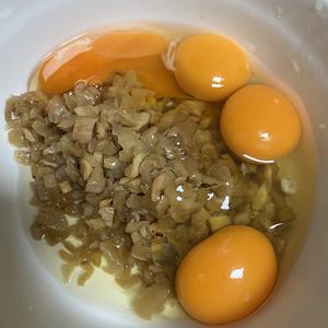 潮汕菜脯煎蛋的做法 步骤4