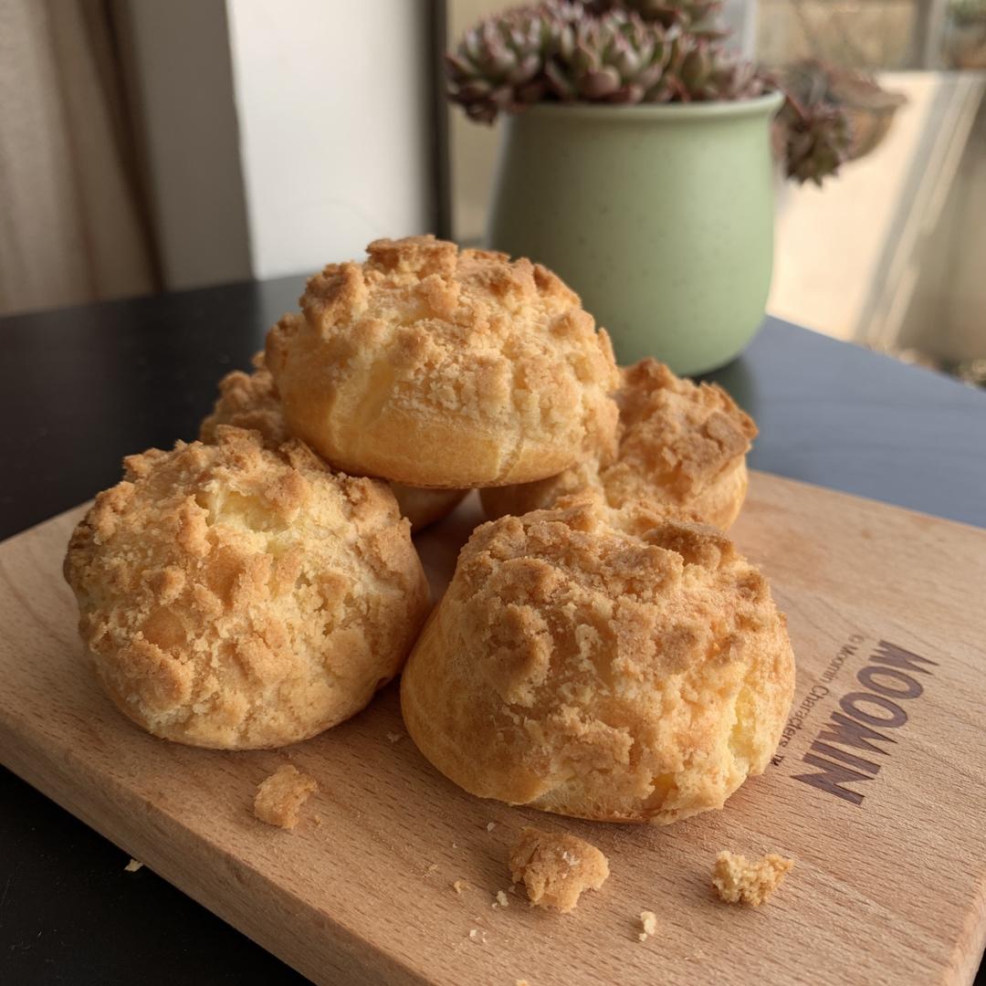 十分美味的酥皮泡芙