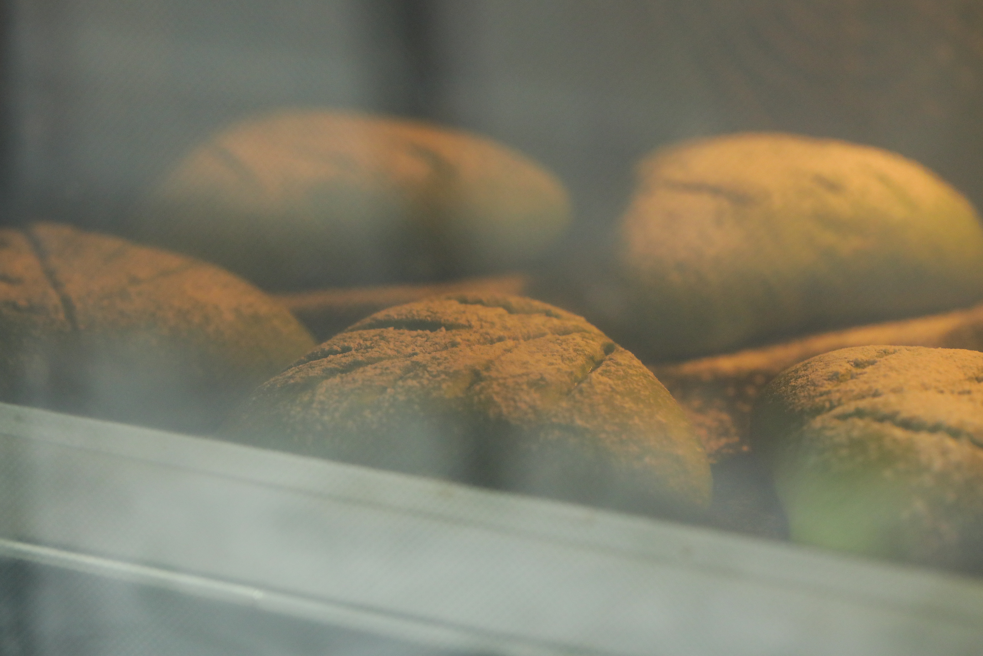 抹茶蜜豆三角小面包——松下MT1000面包机的做法 步骤12