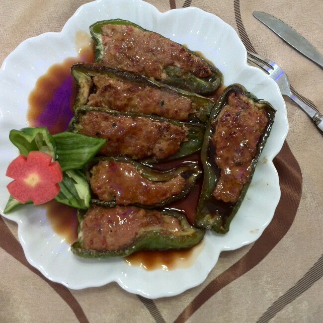 青椒酿肉