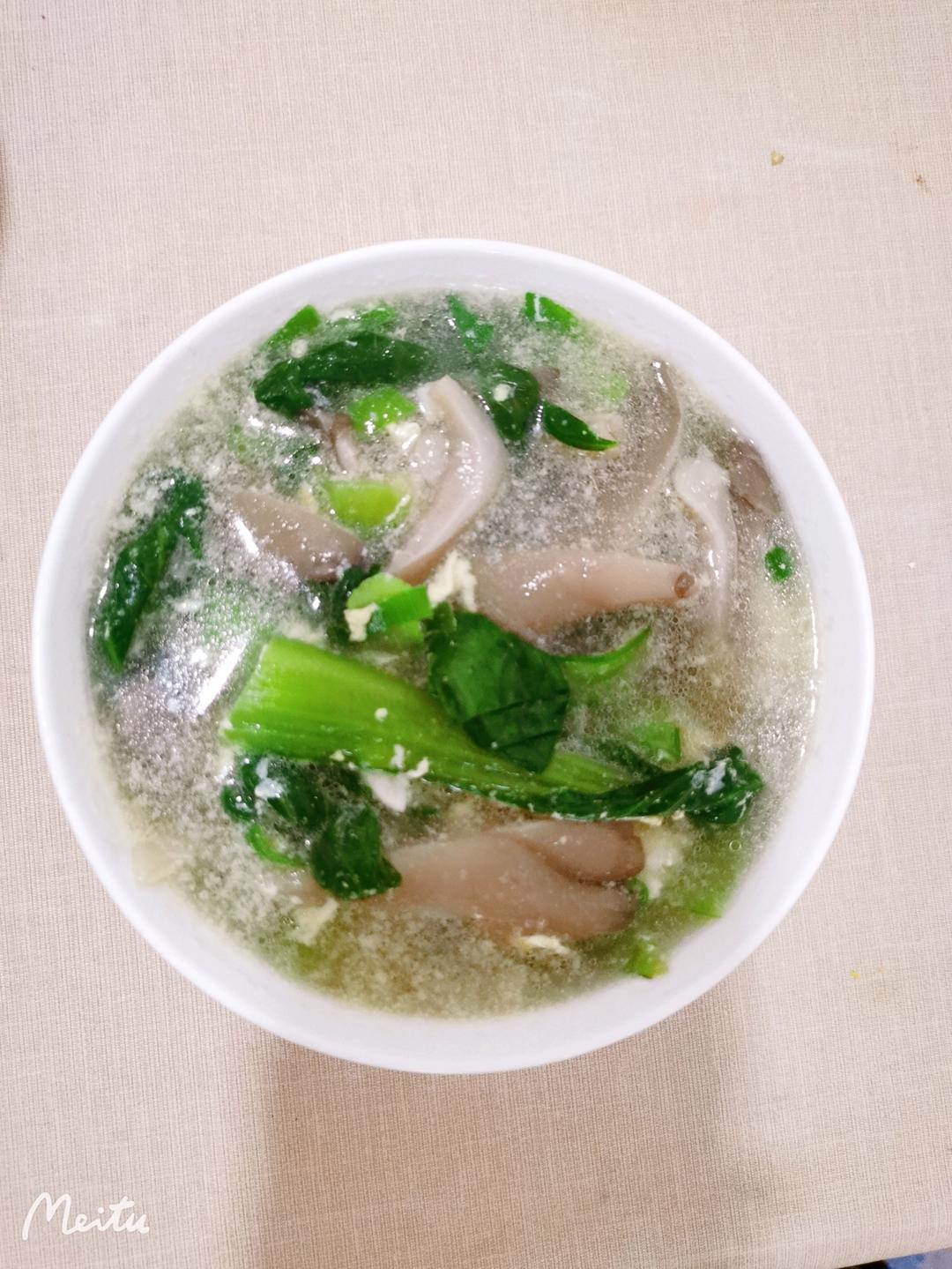 蘑菇粉丝汤