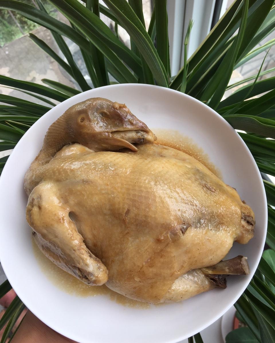 电饭锅盐焗鸡（简易版）