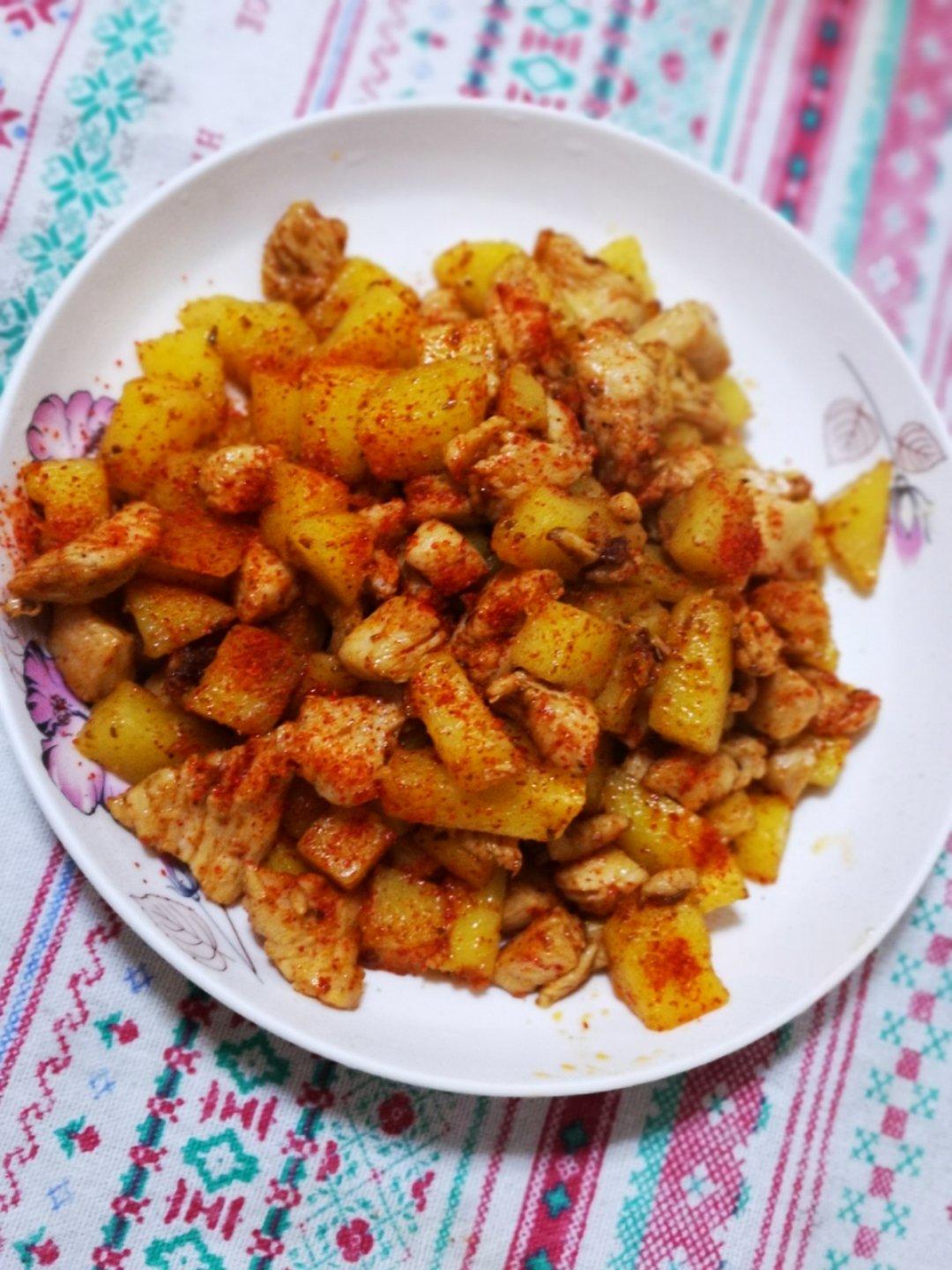 孜然鸡胸肉