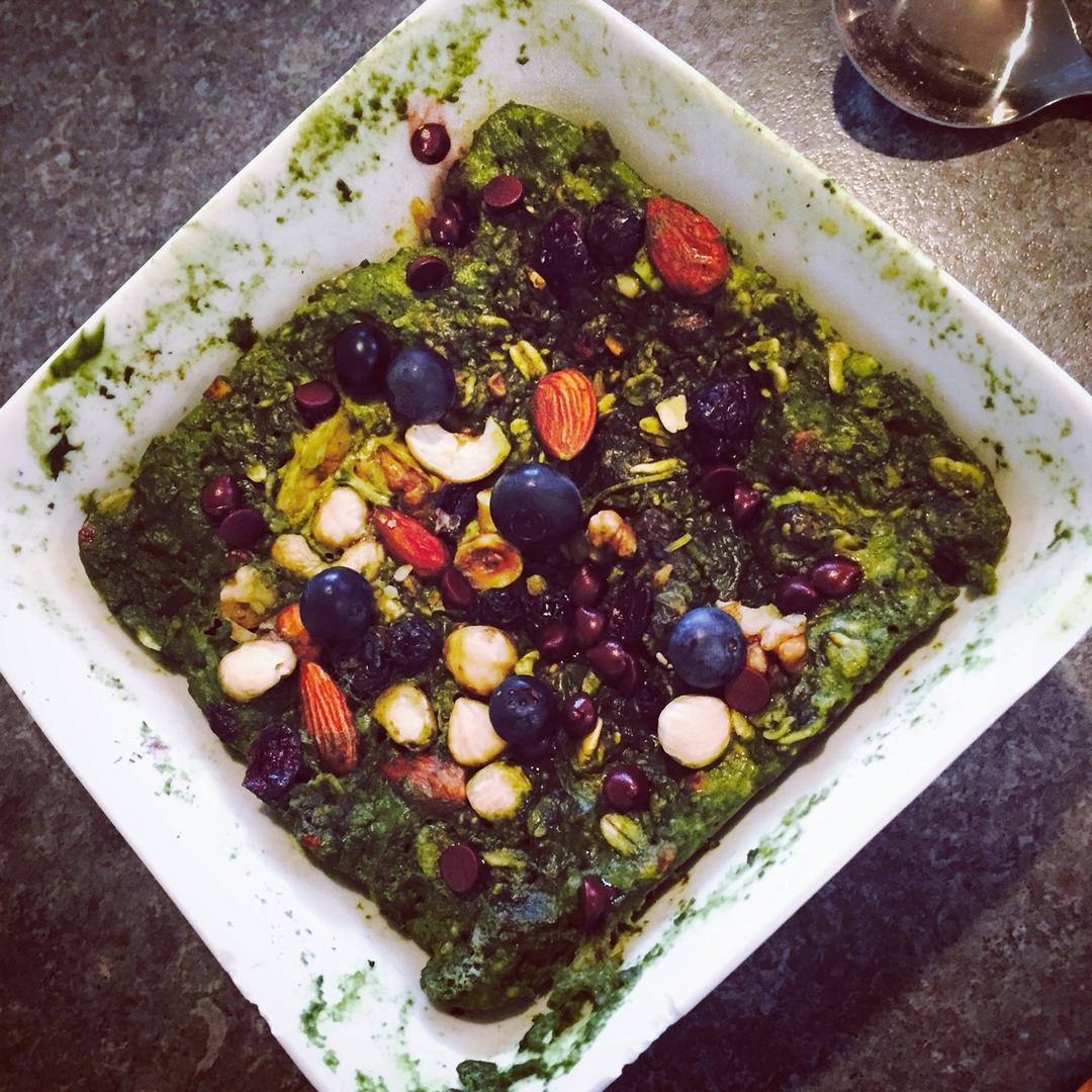 微波炉鸡蛋牛奶烤燕麦